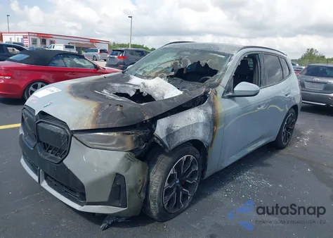 2025 BMW X3 30 xDrive из США, поврежденный, VIN 5UX53GP07S9Y78730